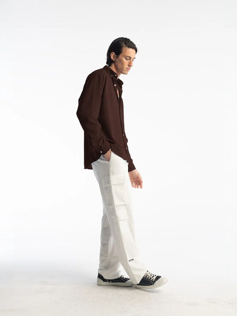 GIESTO Oversized Button-Up Long Sleeve Shirt - Image 4
